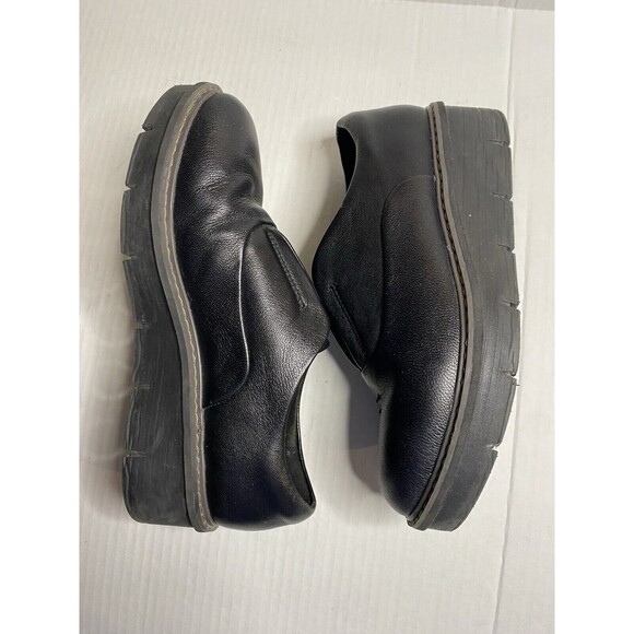 Clarks Collection Airabell Sky Slip On Loafers Women's Size 7 W Black Leather - Picture 5 of 6